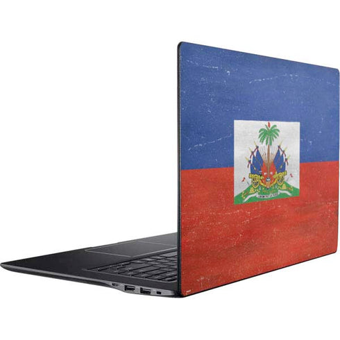 Haiti Flag Distressed Ativ Book 9 (15.6in 2014) Skin